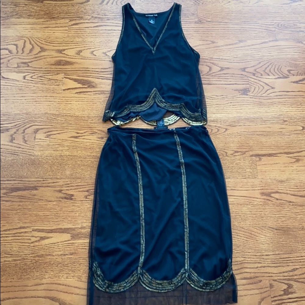 Vivienne Tam skirt and top set
